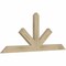 Ekena Millwork Saratoga Rough Sawn Timber Gable Bracket, Douglas Fir, 60"W x 25"H x 2"D x 4"F, 10/12 Pitch GBW060X25X0204SAR00RDF - alternate 5